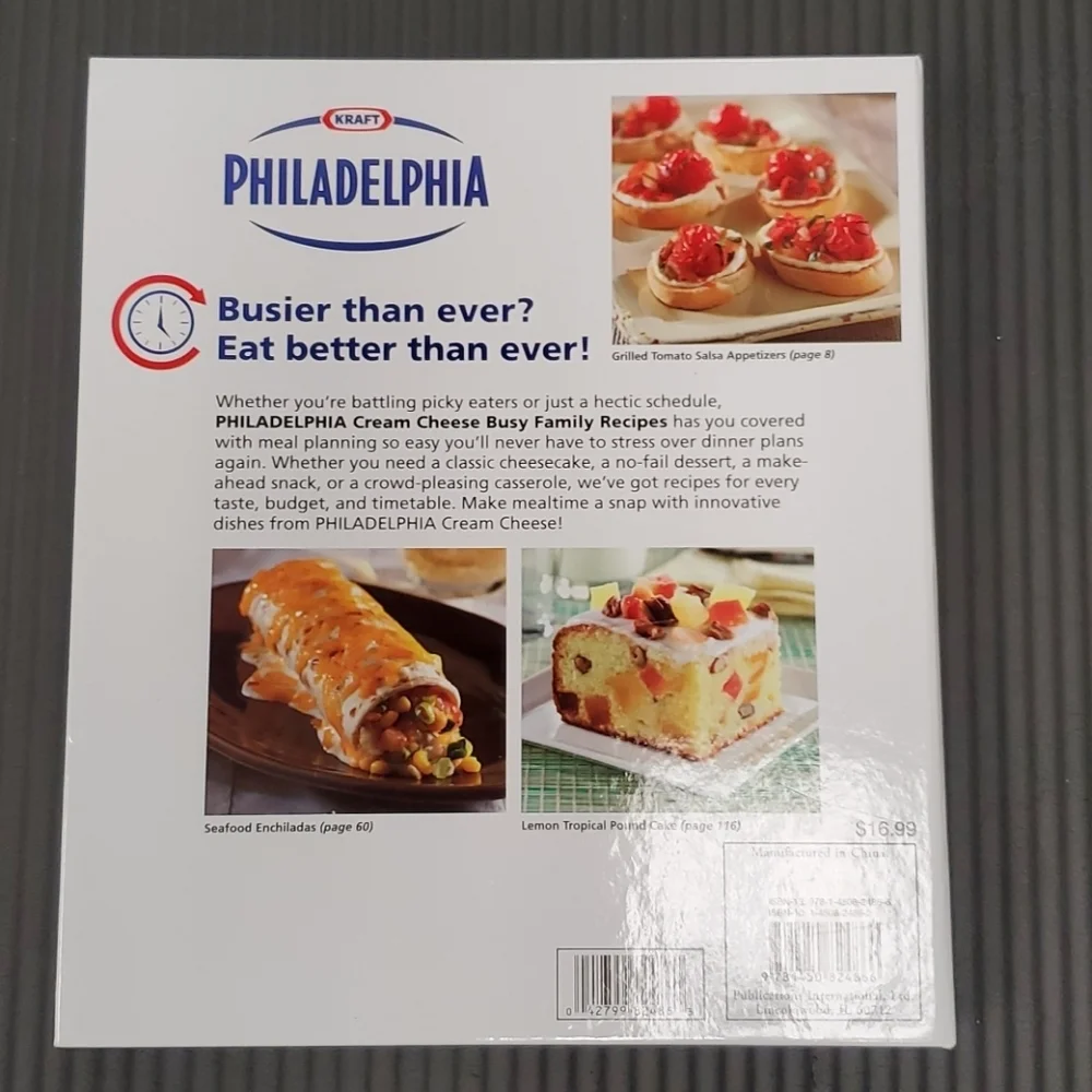 Busy Family Recipes Cookbook